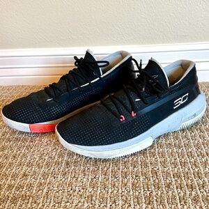 Under Armour Curry 3Zer0 3 'Black' size 10.5US